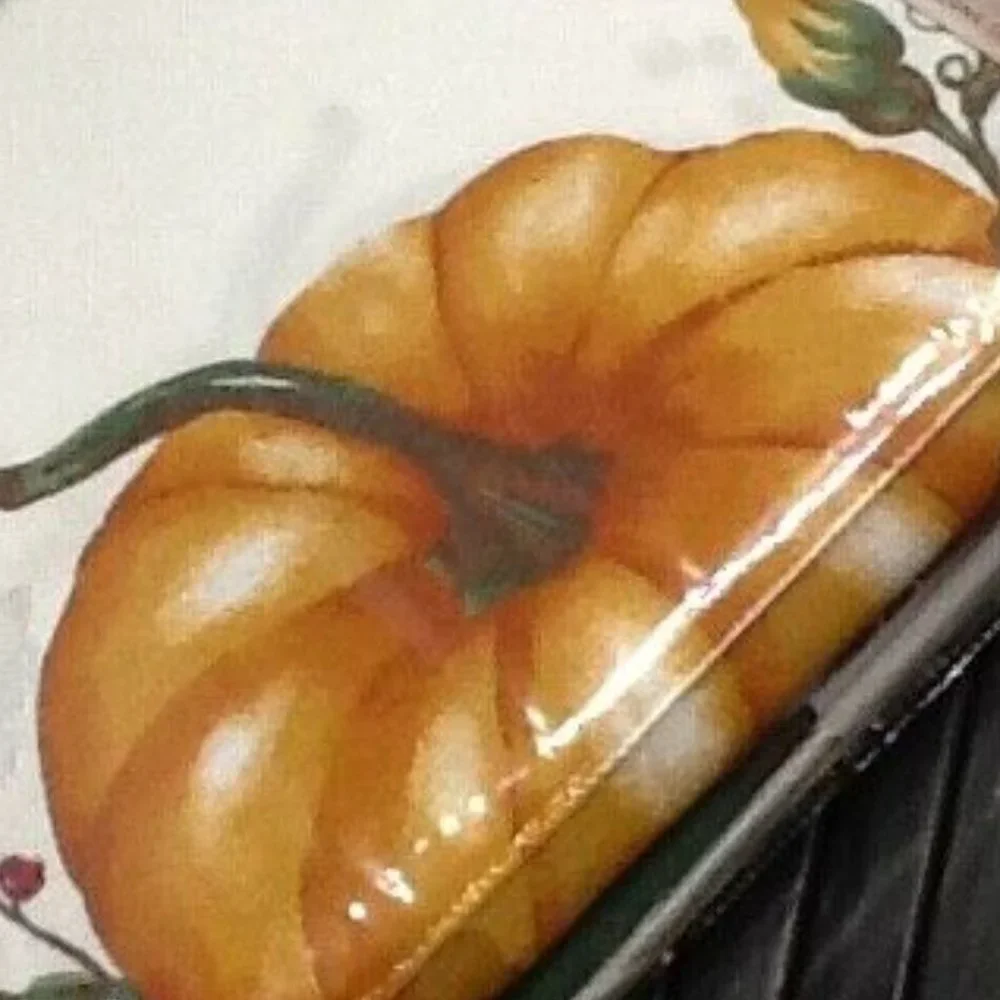 brand new Autumn Medley Pumpkin Damask 60x84 inch Autumn Tablecloth